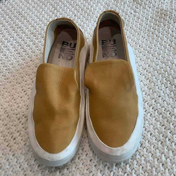 Bueno Shoes - Bueno Pali Women’s Supple Leather Athletic Loafer, 1.5” Heel Height; Size 8